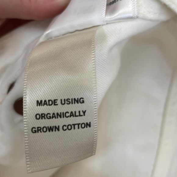 Agolde Riley white distressed denim size 29 - Picture 12 of 12